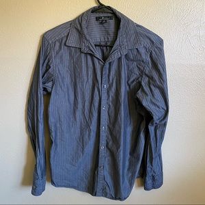 Marc Anthony Striped Long Sleeve Button Down